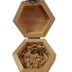 Anillo Abeja en Caja Panal