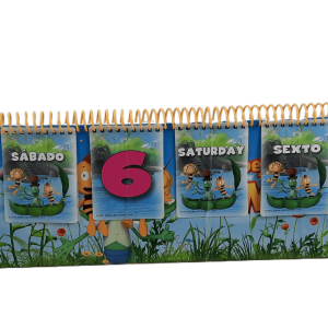 Juego de los días de la semana Abeja Maya