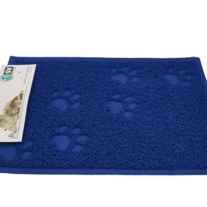 Tapete para Comedouro Animal Azul