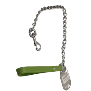 Correa con cadena pequeña - verde