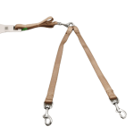 Correa doble de nailon - beige
