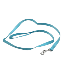 Trela Nylon Básica 120 cm x 1,5 cm - Azul Claro